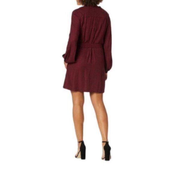 NWT Paige | Rumba Red & Black Plaid Isabelle Mini Dress Size XS - Picture 2 of 15